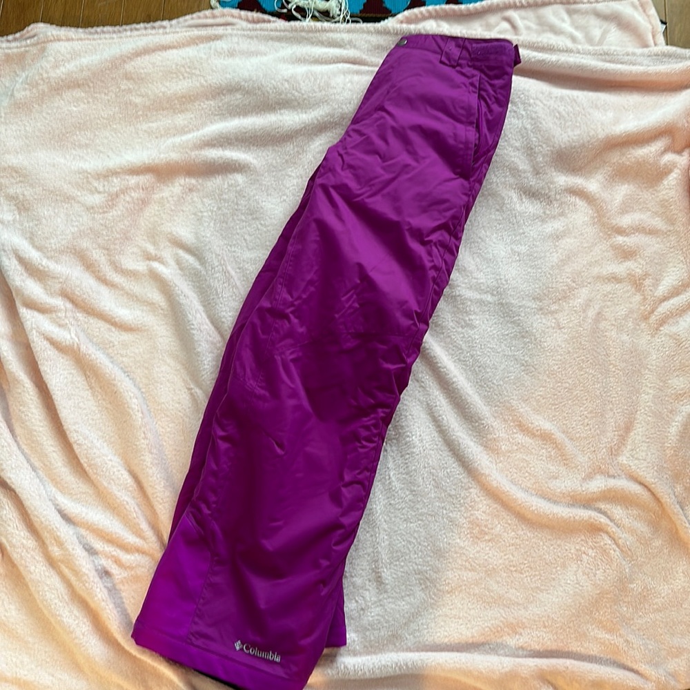 girls columbia snow pants!